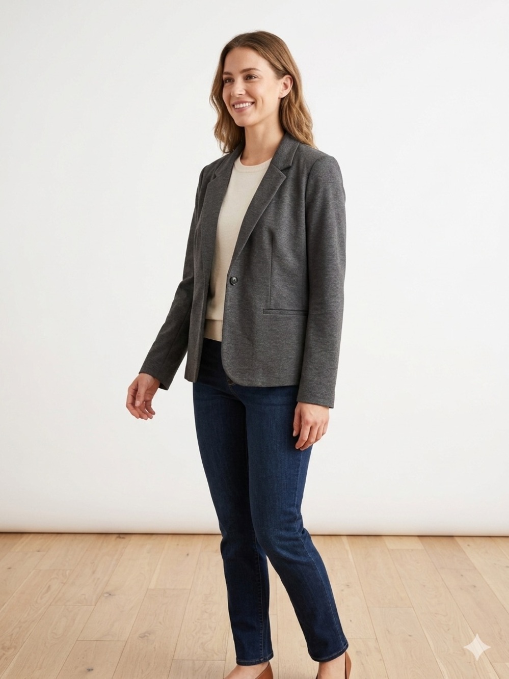 Chic by Marc Jacobs Charcoal Gray Blazer